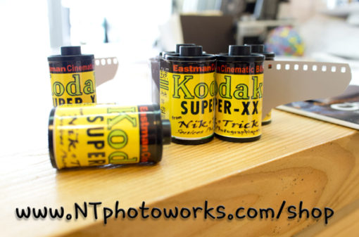 Kodak Double-X 5222 Black & White Film