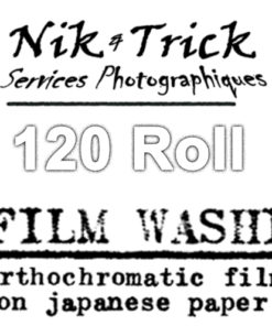 Washi Film W ~  Handmade 120 Roll Film on Japanese Paper