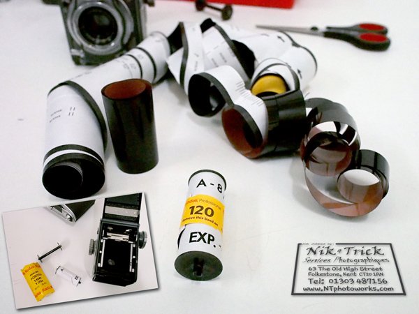 127 Hand Spooled Black & White Films