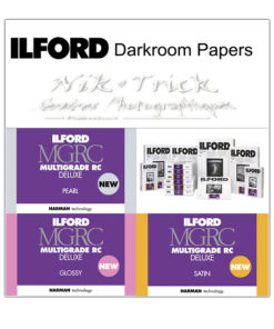 Ilford Multigrade V RC Deluxe 5th Gen Paper ~ Pearl, Satin, Glossy ~ 7"x9.5"