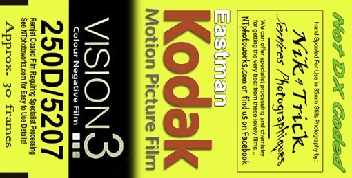 Kodak Vision3 250D Motion Picture Film