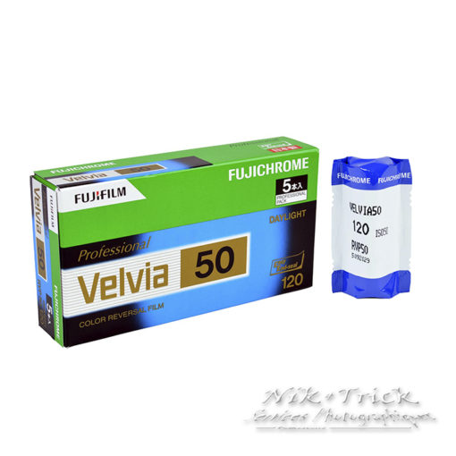 Fuji Velvia RVP50 Medium Format 120 Single Roll Nik & Trick Photo