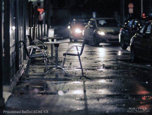 ECN2 Processing Kit by BelliniFoto home prodcessing kit for developing motion picture film stocks, Kodak Vision3, 500T