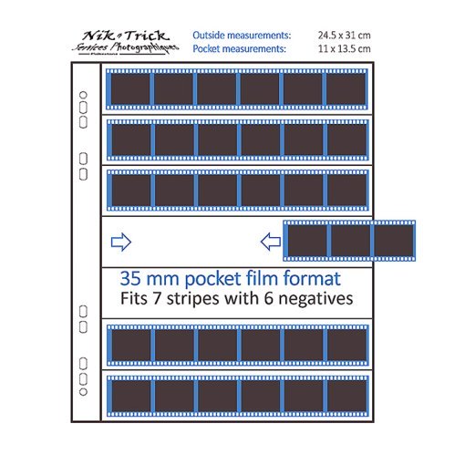 35mm Negative Glassine Storage Sleeves - 50 Pack ~ (Half the Price of Kenro!) - Image 2