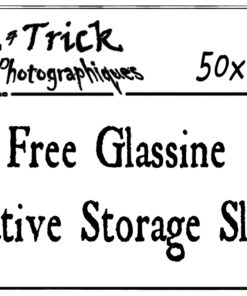 Negative Glassine Storage Sleeves 120 ~ 50 Pack ~ (Half the Price of Kenro!)