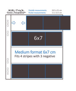 Alternative view of Negative Glassine Storage Sleeves 120 ~ 50 Pack ~ (Half the Price of Kenro!)