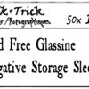 Negative Glassine Storage Sleeves 120 ~ 50 Pack ~ (Half the Price of Kenro!)