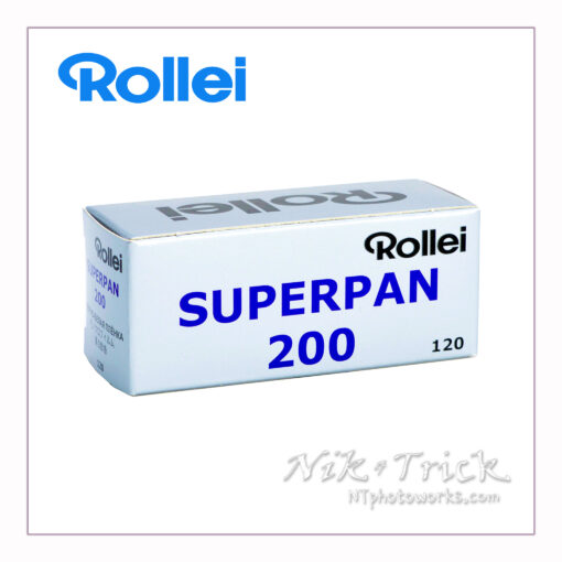 Rollei Superpan 200 120 Roll Film