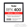 Rollei RPX400 Black & White Film