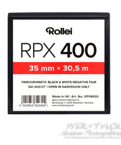 Rollei RPX400 Black & White Film