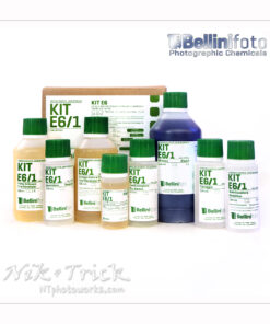 BelliniFoto's Six Bath E6 Processing Kit for Colour Reversal Films