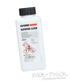 Ilford Ilfotec LC29 B&W Film Developer is highly concentrated thus is flexible and economic to use.   It is based on the technology used in Ilfotec HC developer but is formulated for smaller volume film processing...ideal for the home developer then right?
