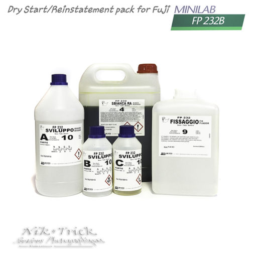Dry Start/Reinstatement CN-16L Chemistry for Fuji FP-232B Minilab