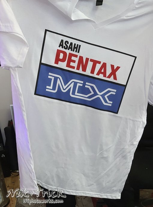 Pentax MX Logo Tee Shirt by Nik & Trick