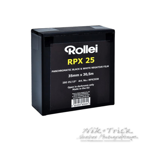 Rollei RPX25 Black & White Film