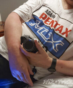 Pentax MX Logo Tee Shirt by Nik & Trick