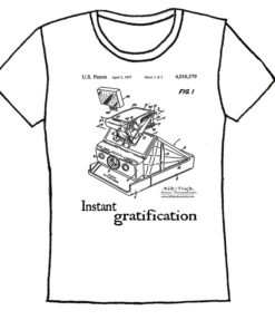 Polaroid SX-70 Technical T-Shirt Nik & Trick