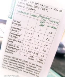 Rollei RPN Print Neutral Paper Developer