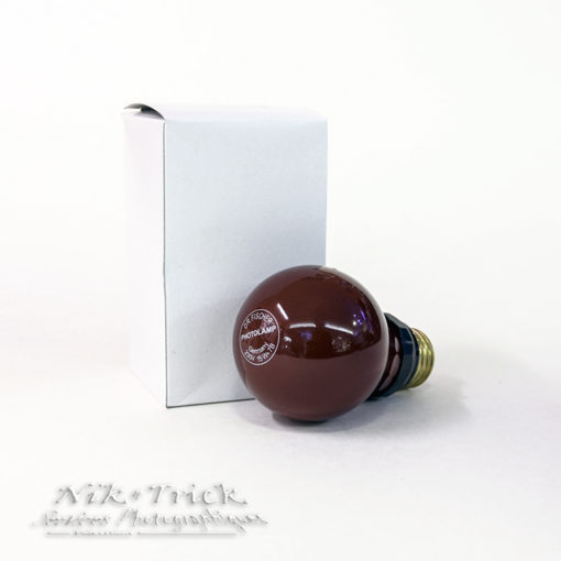 Darkroom Safelight Bulb Red 230v 15w E27 by Dr. Fischer