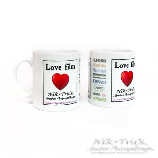 Nik & Trick Love Film Mug