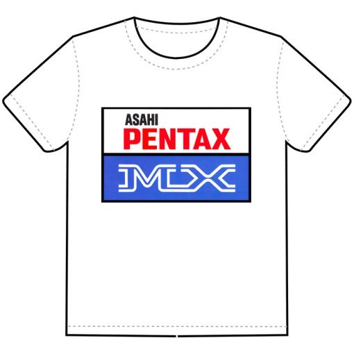 Pentax MX Logo Tee Shirt by Nik & Trick