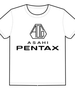 Asahi Pentax Traditional Logo Tee Shirt ~ A Tribute by Nik & Trick