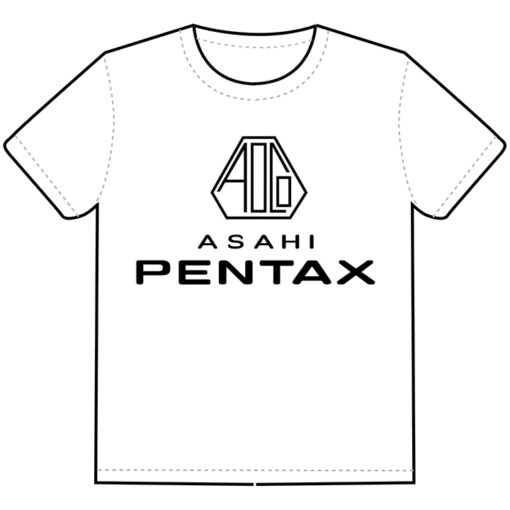 Asahi Pentax Traditional Logo Tee Shirt ~ A Tribute by Nik & Trick
