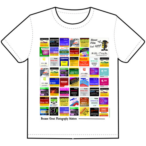 Nik & Trick's "Shoot Film" T-Shirt