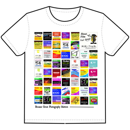 Nik & Trick's "Shoot Film" T-Shirt