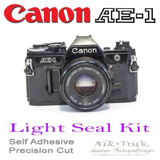 Replacement Light Seal Kits for Canon ~ AE-1, A1, AV-1 and F1