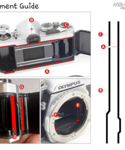 Replacement Light Seal Kit Olympus OM1