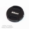 52mm Centre Pinch Lens Cap with Nikon Logo
