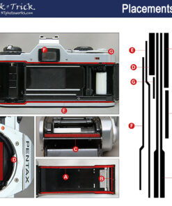 Replacement Light Seal Kit Pentax ME