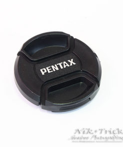 Pentax Logo Centre Pinch Lens Cap