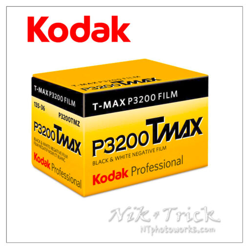 Kodak Tmax P3200 High Speed B&W Film