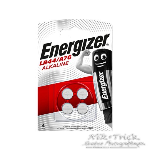Energizer LR44 / A76 Alkaline 1.5v Batteries ~ Pack of 2 or Pack of 4 - Image 2