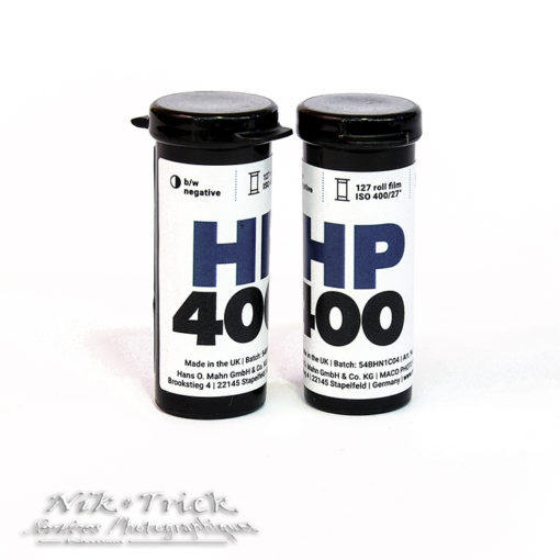 HP400 127 400asa Black & White Film