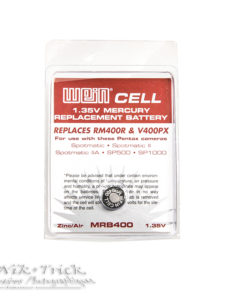 Wein Cell MRB400 Mercury Free 1.35v Replacement Battery ~ (Pentax SPII etc)