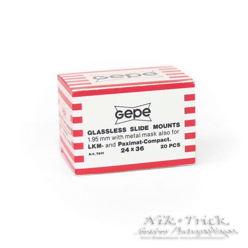 Gepe 2004 ANR Glass Slide Mounts for 35mm 24x36 ~ Box of 20