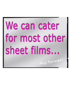 All Other Sheet Film Sizes and Formats
