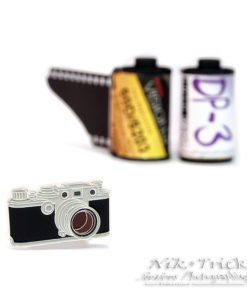 Leica, Canon, FED, etc Classic Rangefinder Enamel Pin