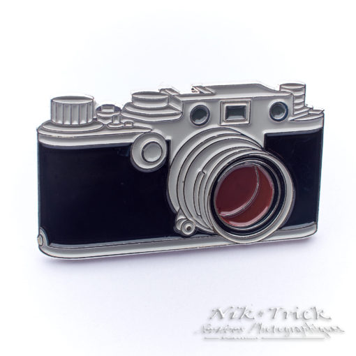 Leica, Canon, FED, etc Classic Rangefinder Enamel Pin