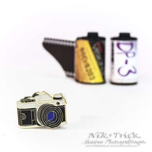 Canon AE-1 & Program Enamel Camera Pin