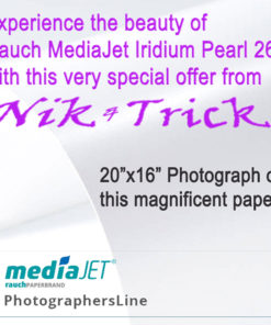Beautiful 20x16 Photograph Made on the Lovely MediaJet Iridium Pearl 260