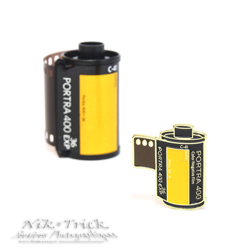 Kodak Portra Pro 400 Enamel Pin Badge
