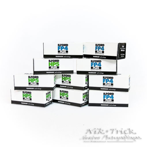 Ilford FP4 & HP5 120 Roll Film Bundle