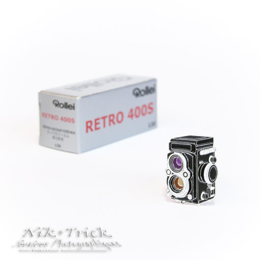 Rolleiflex TLR A very lovely Top Quality Enamel Camera Pin