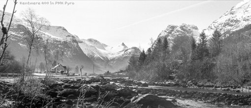 Kentmere 400 35mm in PMK Pyro