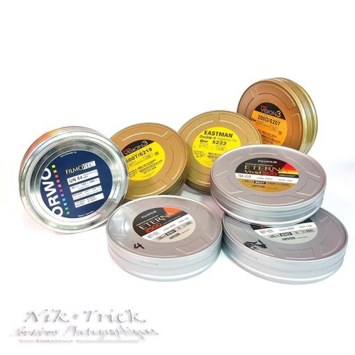 Film Cans 400ft or 1000ft Kodak, Orwo 35mm