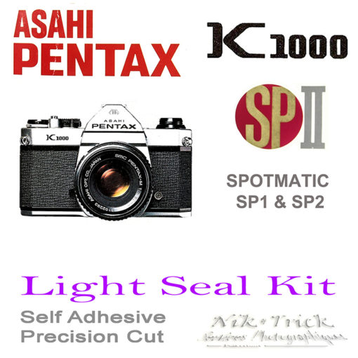 Replacement Light Seal Kit ~ Pentax K1000, SP and SPII